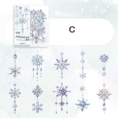 Snowflakes Stickers 20pcs