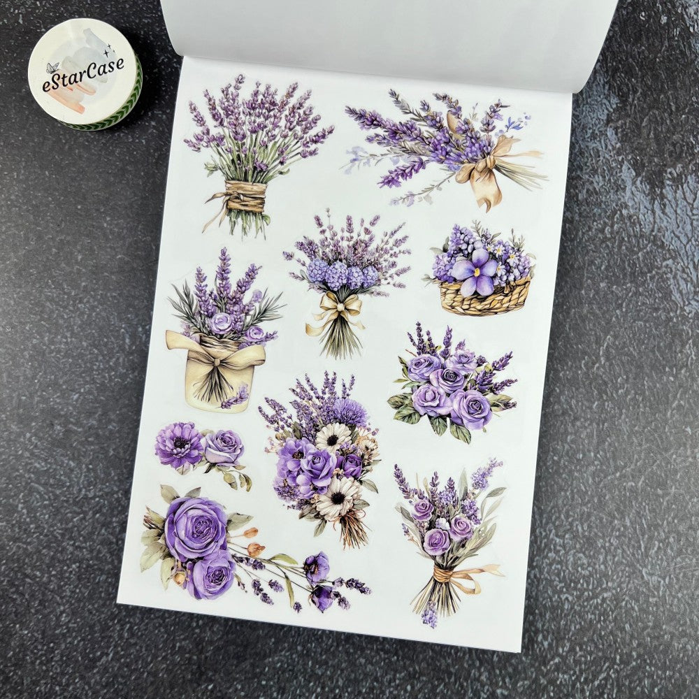 Song of Lavender Sticker Book