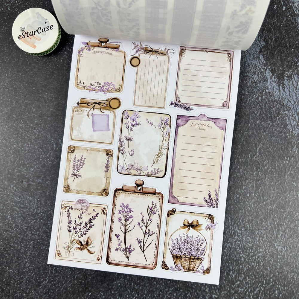 Song of Lavender Sticker Book