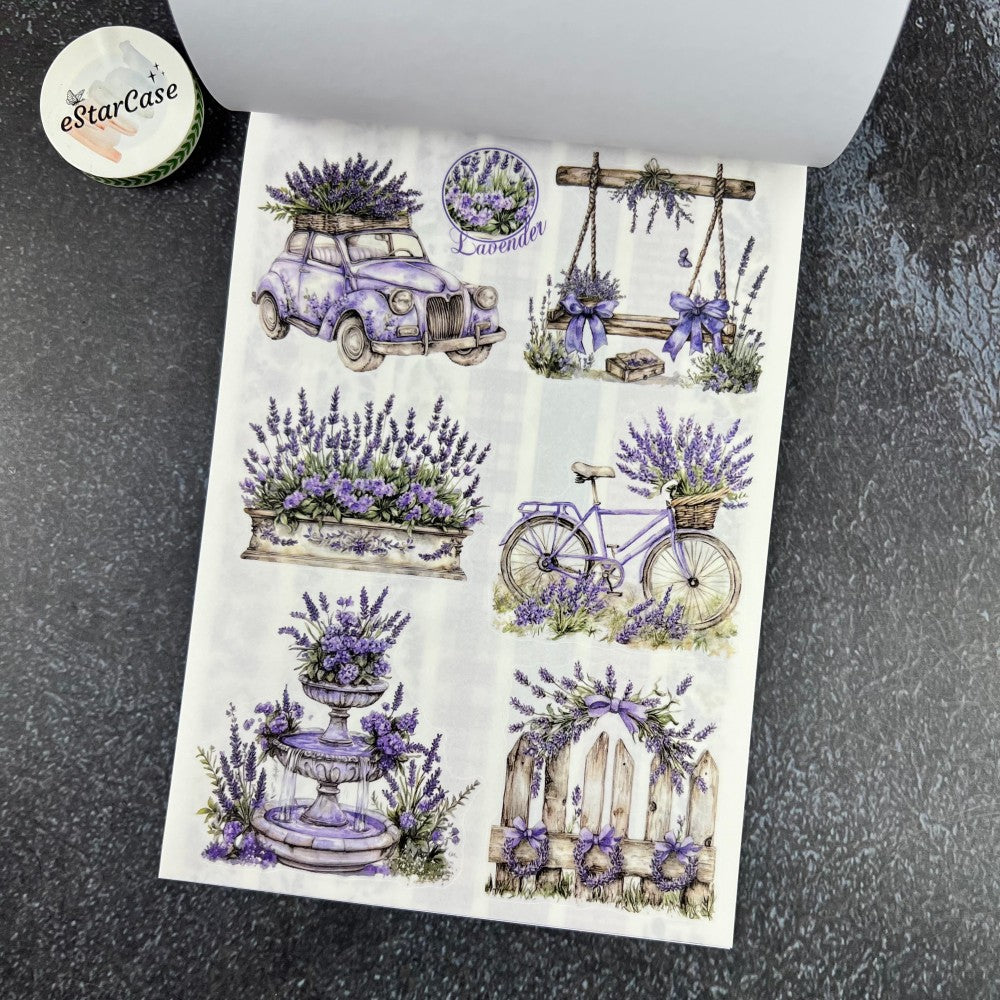 Song of Lavender Sticker Book