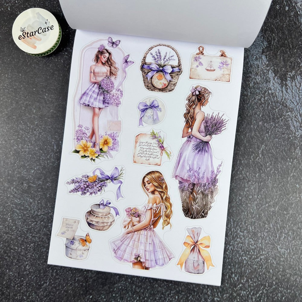 Song of Lavender Sticker Book