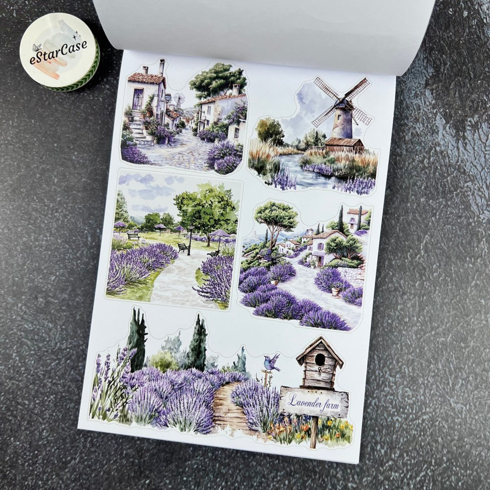 Song of Lavender Sticker Book