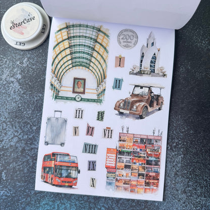 Southeast Journey Sticker Book