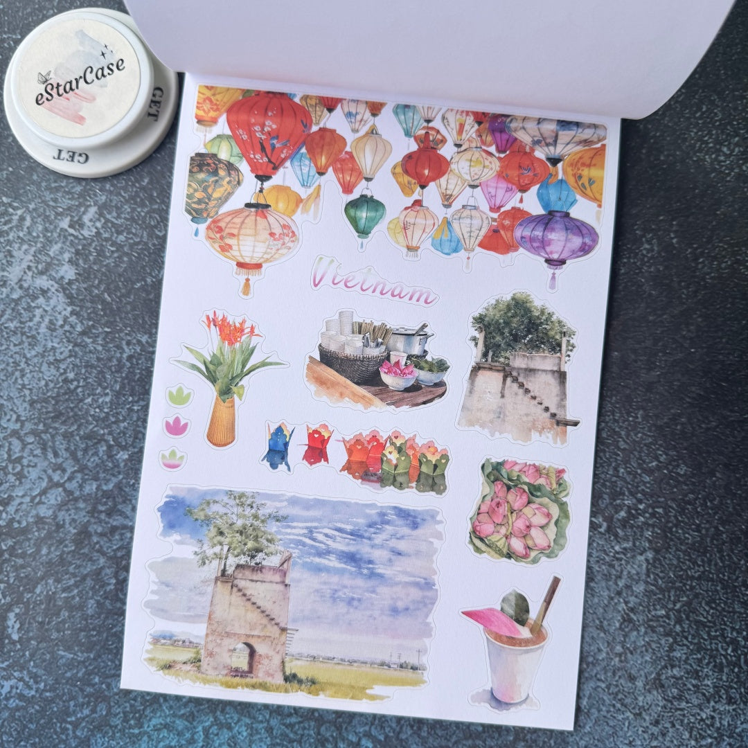 Southeast Journey Sticker Book