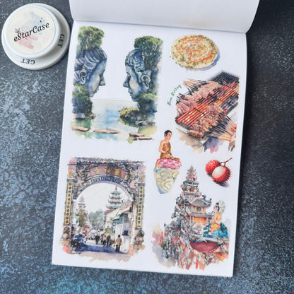 Southeast Journey Sticker Book