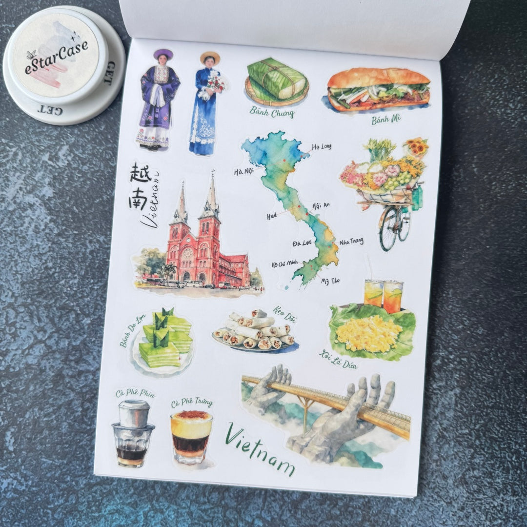 Southeast Journey Sticker Book