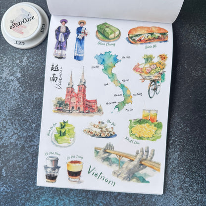 Southeast Journey Sticker Book