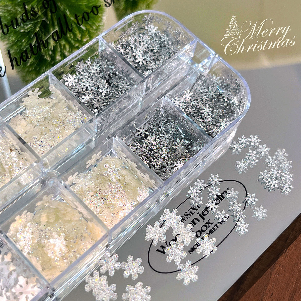 Sparkling Snowflakes