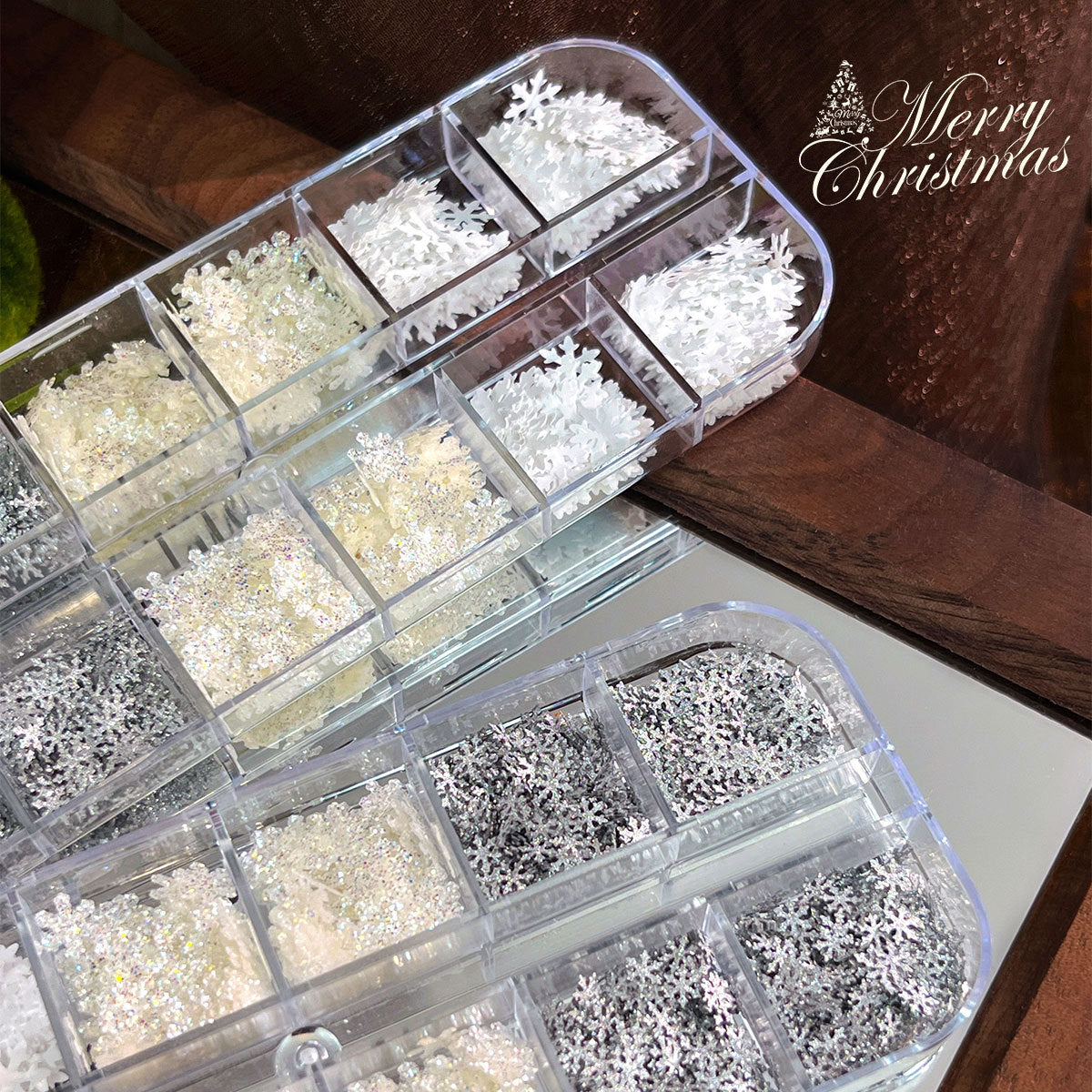 Sparkling Snowflakes