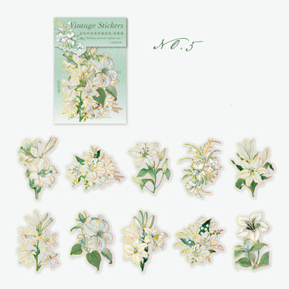 Speak to Flower Stickers 20pcs