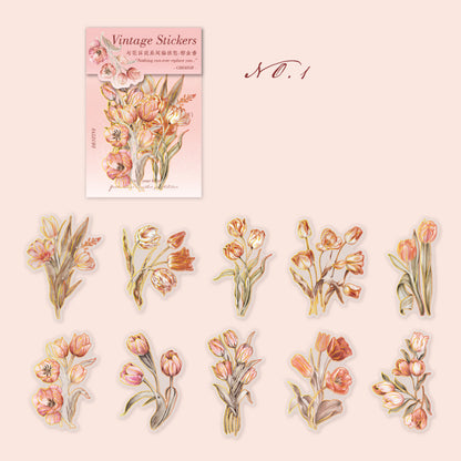 Speak to Flower Stickers 20pcs