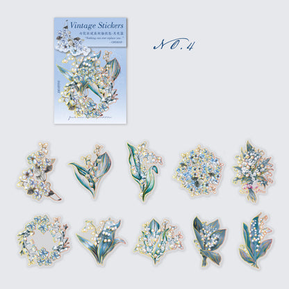 Speak to Flower Stickers 20pcs