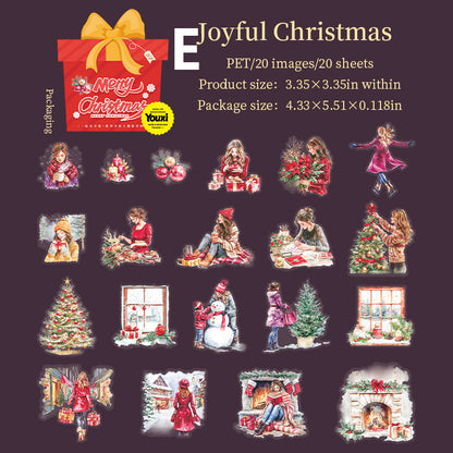 Spend Chirstmas Together Sticker 20pcs