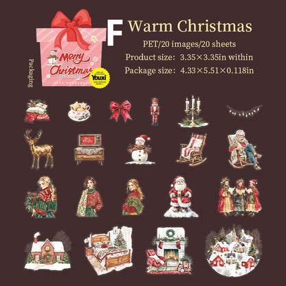 Spend Chirstmas Together Sticker 20pcs