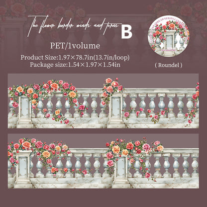 Spread of Vines and Flowers Tape