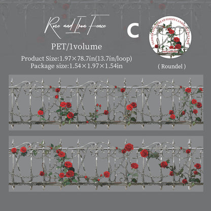 Spread of Vines and Flowers Tape