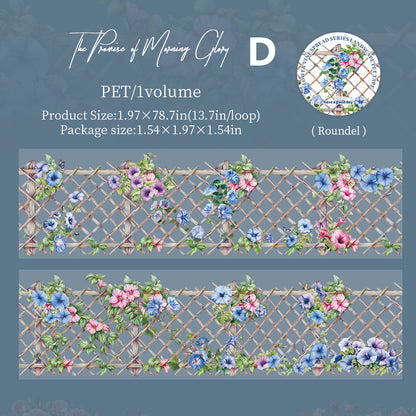 Spread of Vines and Flowers Tape