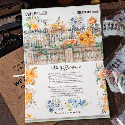 Spread of Vines and Flowers Tape