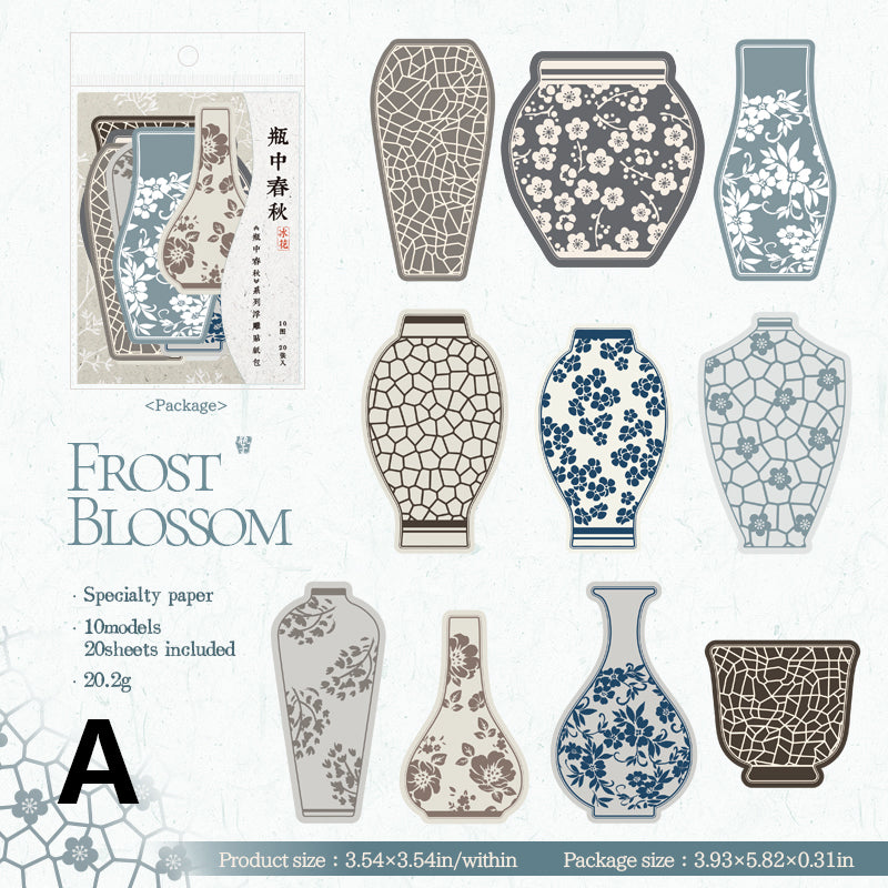 Spring And Autumn in The Bottle Stickers 20pcs