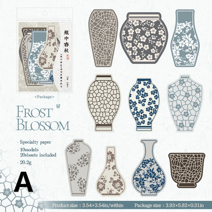 Spring And Autumn in The Bottle Stickers 20pcs