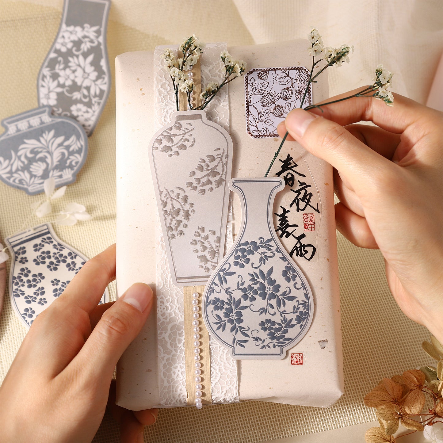 Spring And Autumn in The Bottle Stickers 20pcs