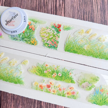 6cm*2m Spring Floral Canvas Tape