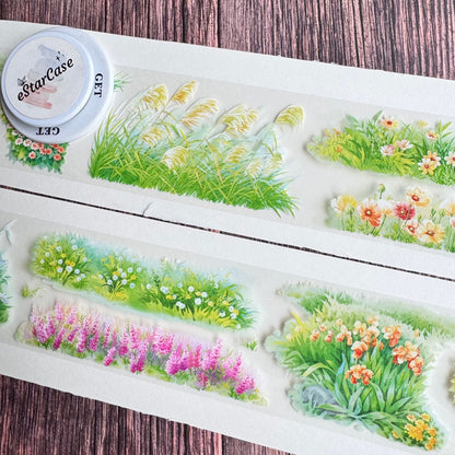 6cm*2m Spring Floral Canvas Tape