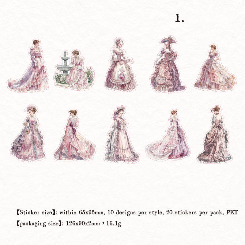 Spring Fragrance Slirt Sticker 20pcs