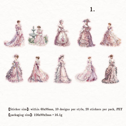Spring Fragrance Slirt Sticker 20pcs