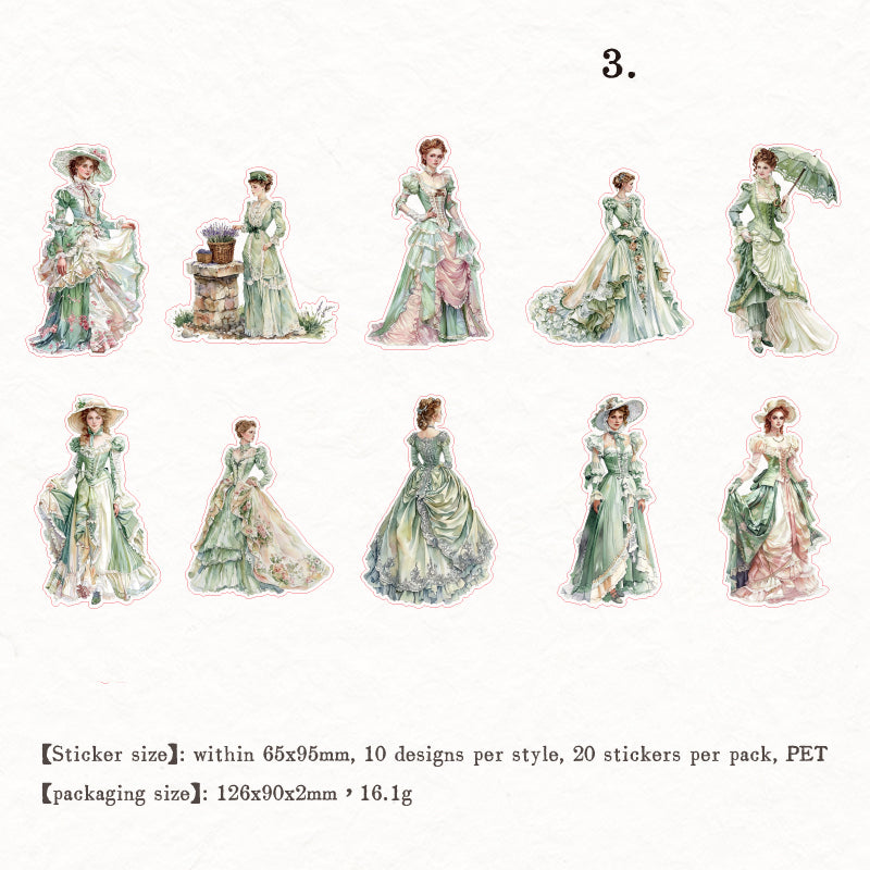 Spring Fragrance Slirt Sticker 20pcs