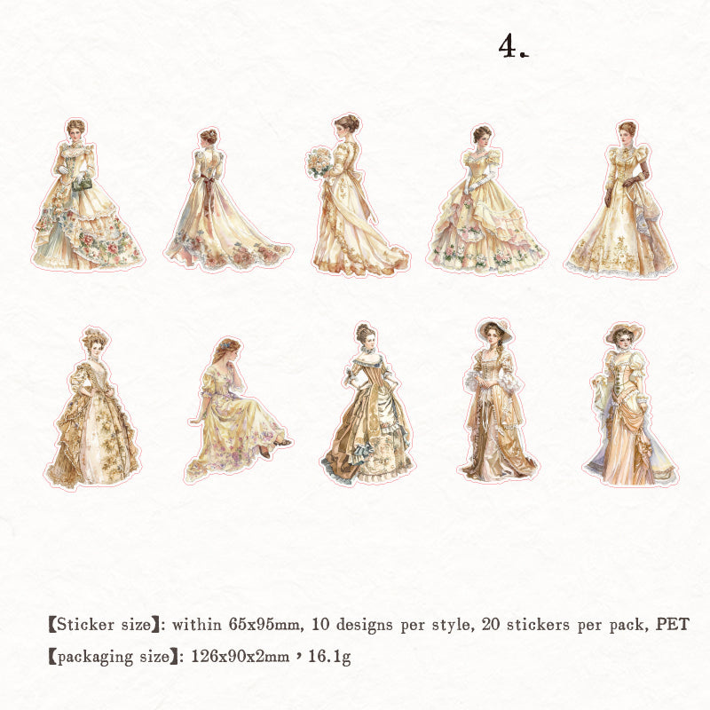 Spring Fragrance Slirt Sticker 20pcs