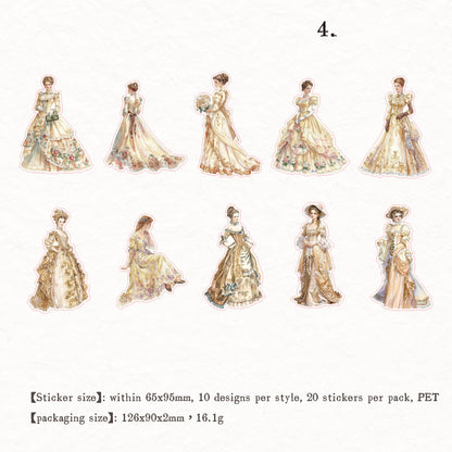 Spring Fragrance Slirt Sticker 20pcs