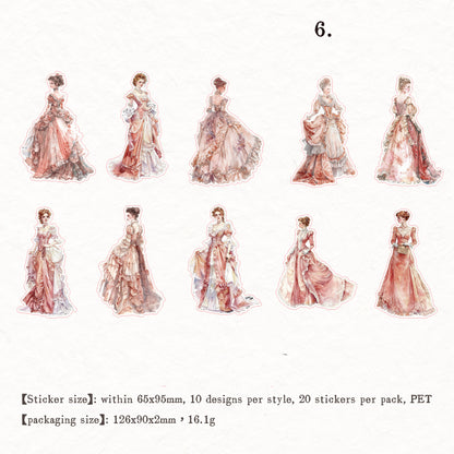 Spring Fragrance Slirt Sticker 20pcs