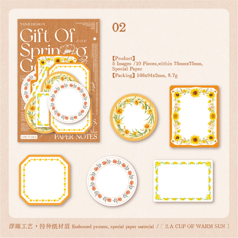 Spring God`s Gift Paper 10pcs