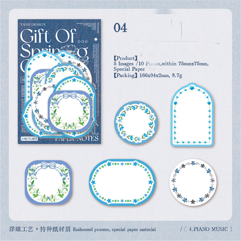 Spring God`s Gift Paper 10pcs