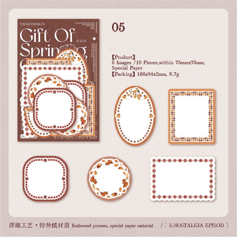 Spring God`s Gift Paper 10pcs