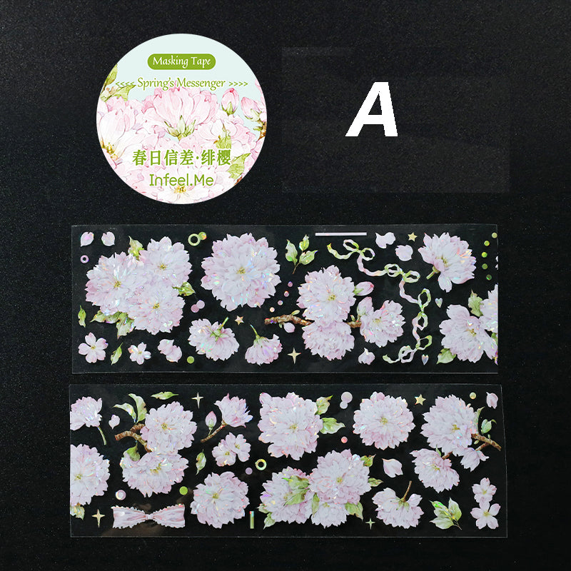 Spring Messenger Single Roll Washi Tape All Tape