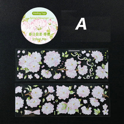 Spring Messenger Single Roll Washi Tape All Tape