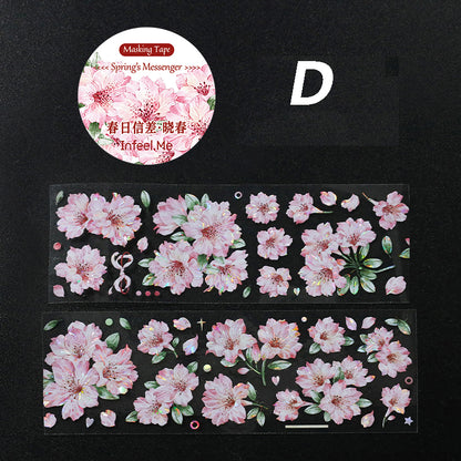 Spring Messenger Single Roll Washi Tape All Tape
