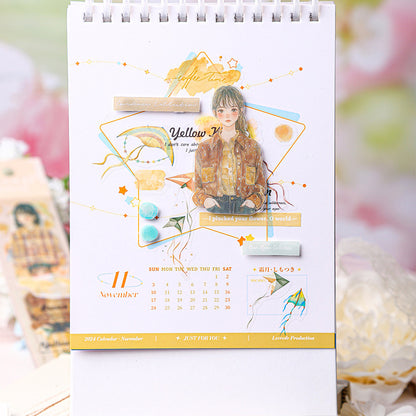 Spring Painting Season Collection Sticker 3pcs
