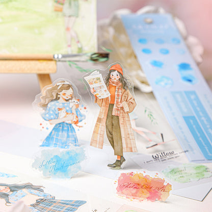 Spring Painting Season Collection Sticker 3pcs