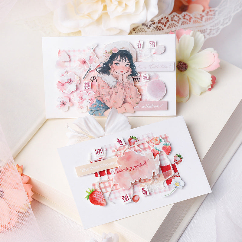 Spring Painting Season Collection Sticker 3pcs