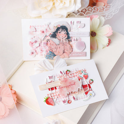 Spring Painting Season Collection Sticker 3pcs
