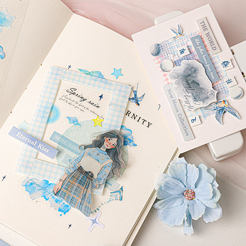 Spring Painting Season Collection Sticker 3pcs