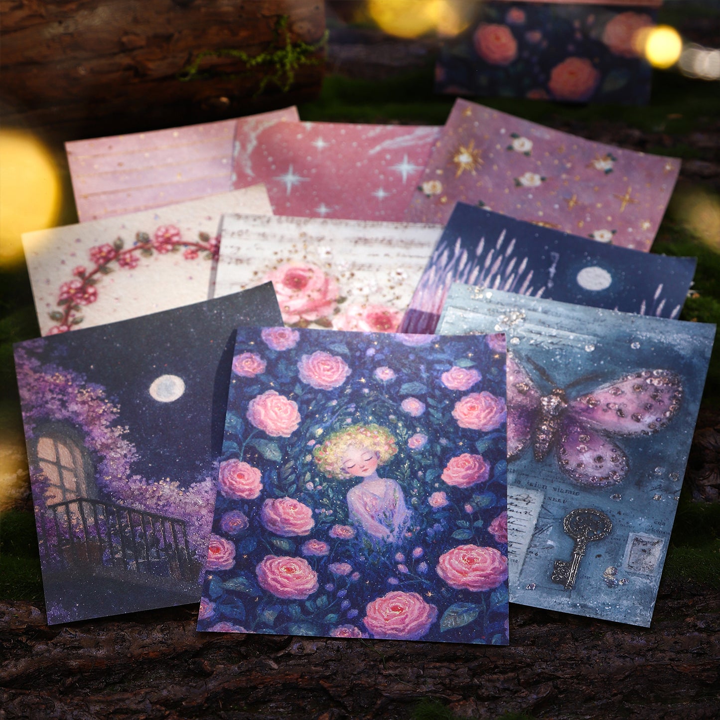 Stardust Secret Scroll Sticker 30pcs