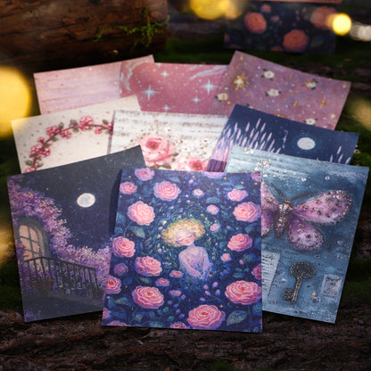 Stardust Secret Scroll Sticker 30pcs