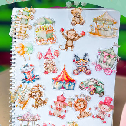 Starlight Amusement Park Stickers 20pcs