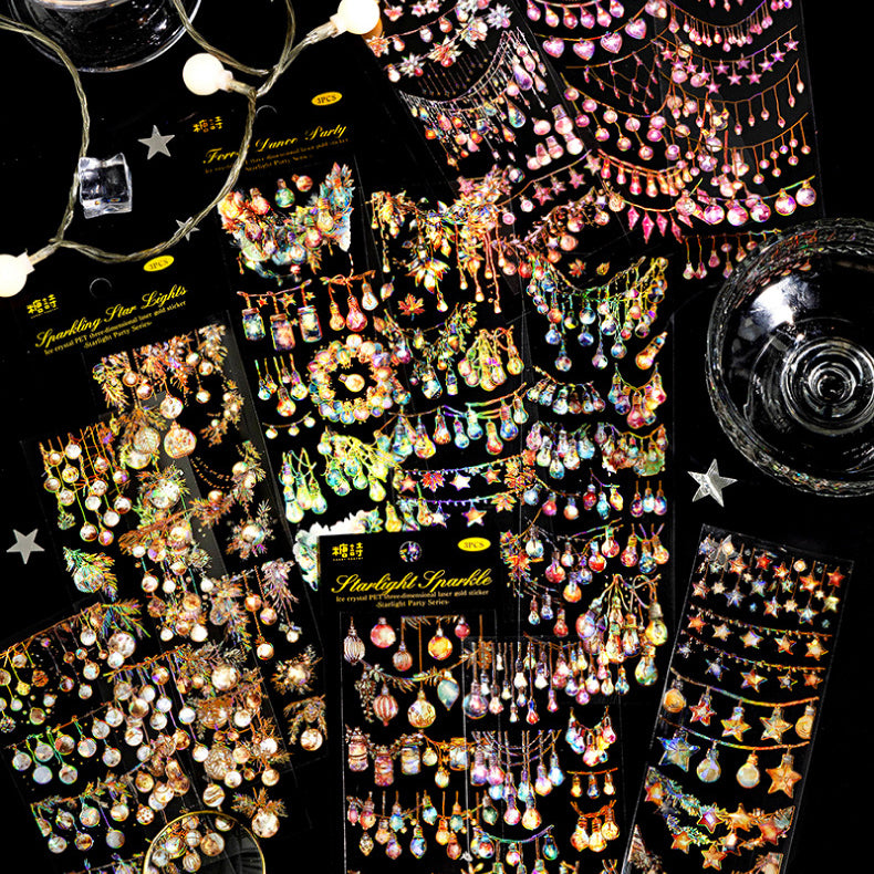Starlight Party Sticker 3pcs