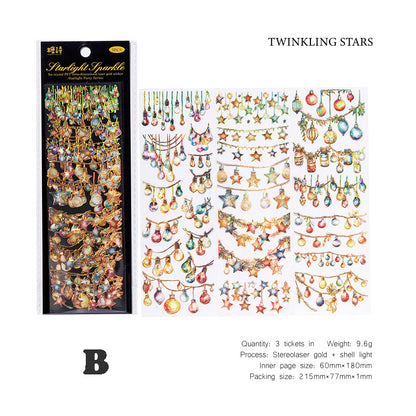 Starlight Party Sticker 3pcs