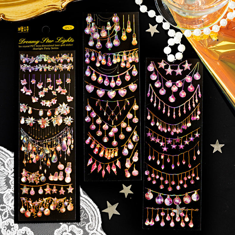 Starlight Party Sticker 3pcs